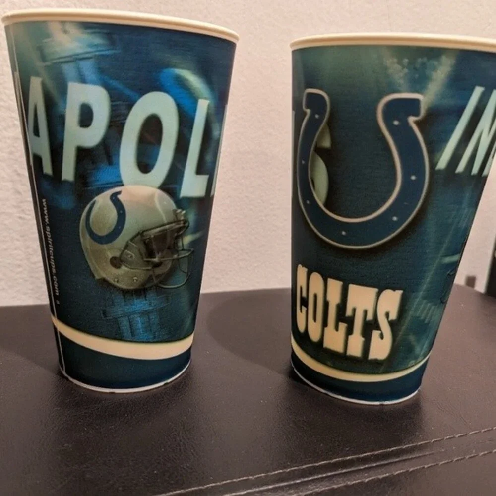 3d hologram plastic cups Chicago White Sox Detroit Tigers Indianapolis Colts